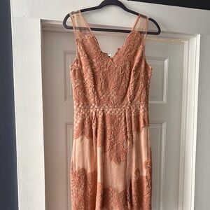 Moana Banach for Anthropologie Elegant Lace Dress